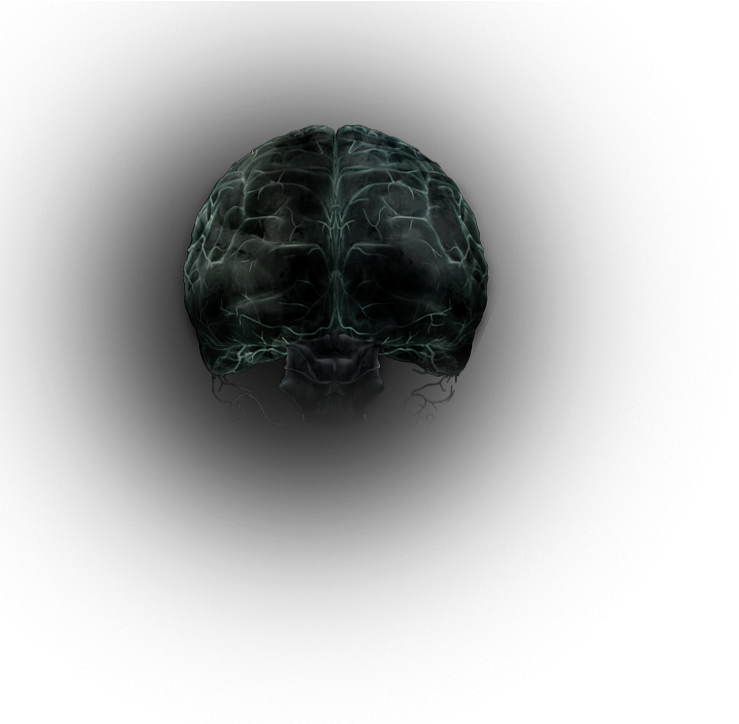 Dead dopamine levels in the brain