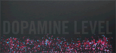 Meth dopamine falling
